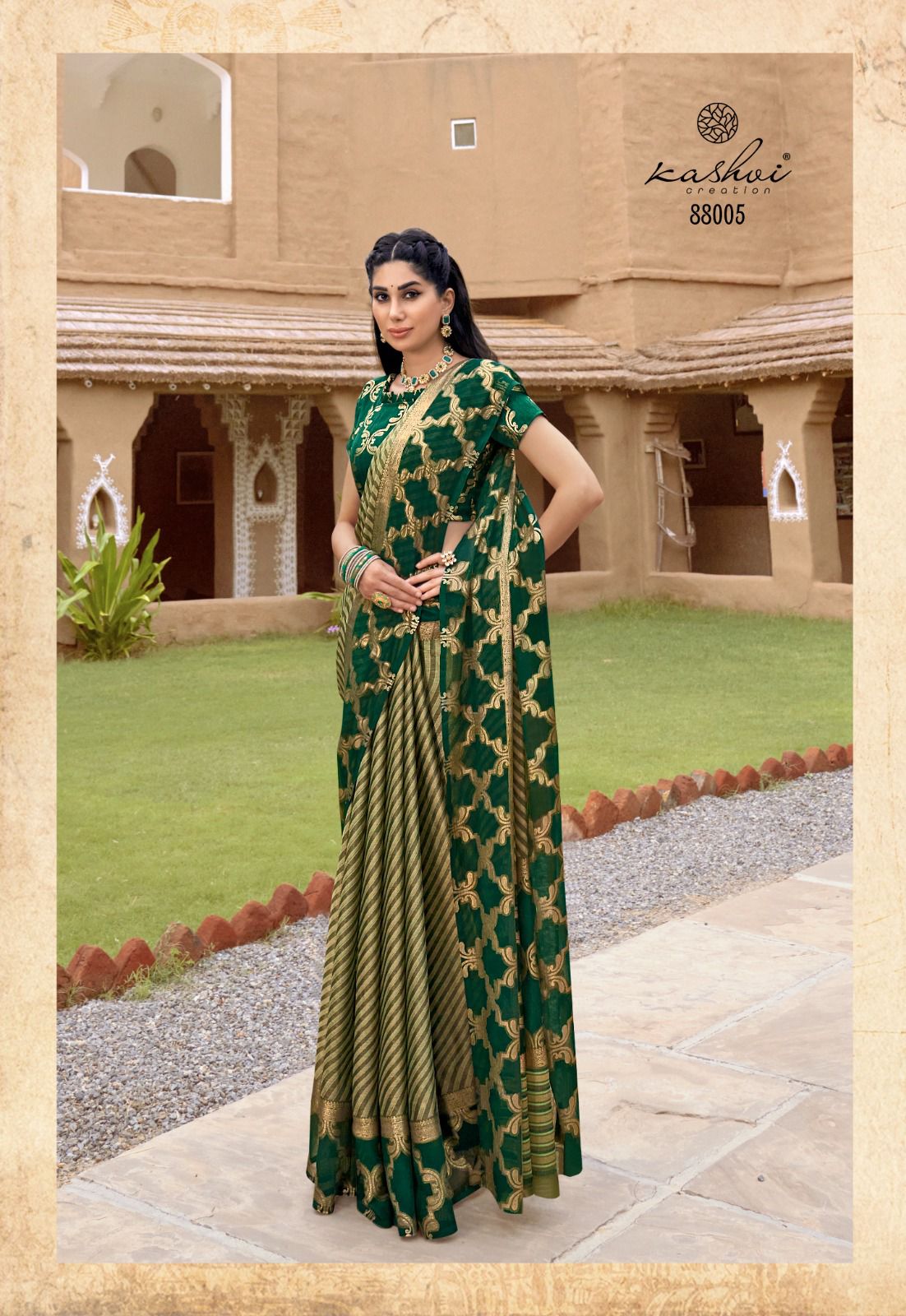Kashvi Kavya By LT Fabrics Chiffon Sarees Catalog